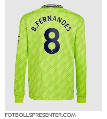 Manchester United Bruno Fernandes #8 Tredje Matchtröja 2022-23 Långärmad